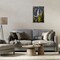Stupell Industries Waterfall Between Cliffs Framed Floater Canvas Wall Art Design by Rick Berk